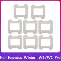 12Pcs Mop Cloth Washable Mop Pads for Ecovacs WINBOT W1/W1 Pro Window Vacuum Cleaner Spare Parts Accessories