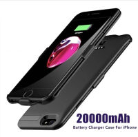 20000mah Ultra-thin Power Bank สำหรับ iPhone se 6 6s 7 8 plus case แบตเตอรี่ Charger สำหรับ Iphone 11 Pro Max 11pro กรณีชาร์จ