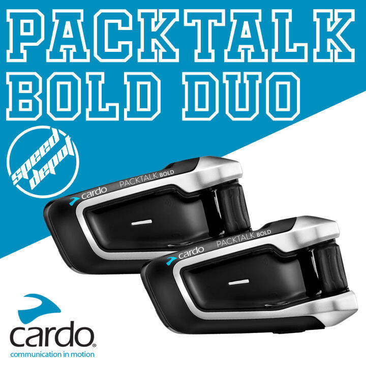 Cardo Packtalk Bold Duo JBL 40mm Speakers Original Speed Depot [FREE