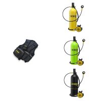 DIDEEP X5000 Pro 2L Scuba Diving Tank Vest Bag Adapter Mini Oxygen Cylinder Set Respirator Air Tank Diving Equipment