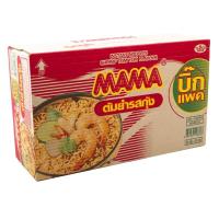 มาม่า บะหมี่กึ่งสำเร็จรูป รสต้มยำกุ้ง 90 กรัม แพ็ค 24/Mama Instant Noodles Shrimp Tom Yum Flavor 90 grams, Pack 24