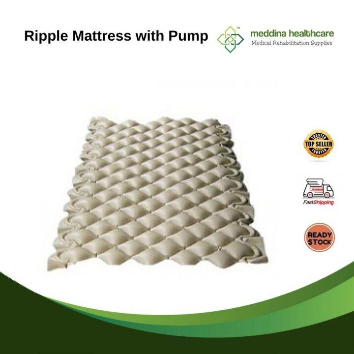 MEDDINA Pressure Mattress Bubble Pad (Ripple Mattress) Lazada