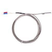 2M K-Type Thermocouple Temperature Sensor 0-600 ℃ 5*30Mm Probe สแตนเลสสำหรับวัดอุณหภูมิเตาอบหม้อไอน้ำ