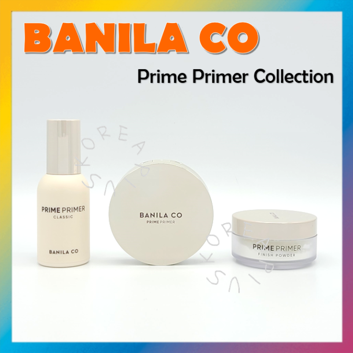 [BANILA CO] Prime Primer Classic 30ml/ Finish Pact 6.5g/ Finish Powder ...