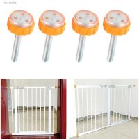 ✎ Baby Pet Safety Stairs Gate Screws/Bolts with Locking Nut Spare Part Accessories Kit Baby Safety Doorways Wall Protector Cup Pad