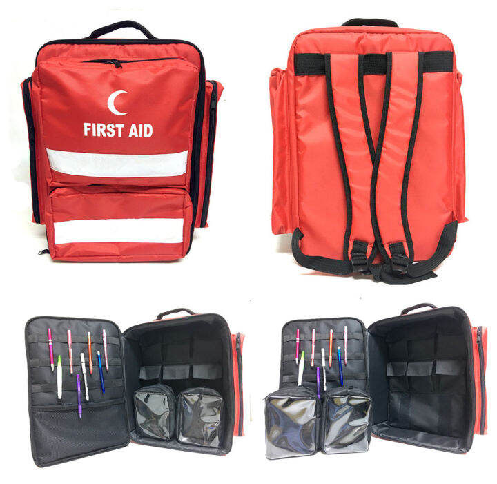 Medical Emergency Survival First Aid Bag Sports Outdoors Camping