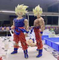 [AhQ ornaments] 43เซนติเมตรขนาดใหญ่ D Ragon B All Z Son Goku ที่มีคุณภาพสูงรูปแบบการเก็บของเล่น