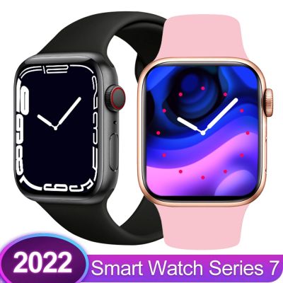 ZZOOI 2022 Smart Watch Series 7 Men Women Fitness Tracker Bluetooth Call Waterproof IWO 14 T900 Pro Max Smartwatch for Apple Xiaomi