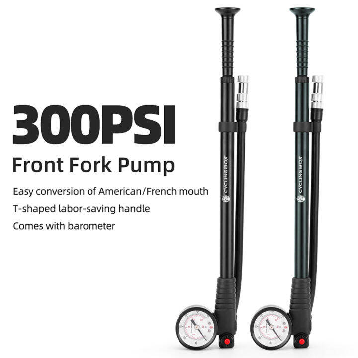 bicycle-pump-tire-inflator-high-pressure-bike-air-pump-foldable-mtb-fork-rear-suspension-pump-with-gauge-bike-air-shock-pump