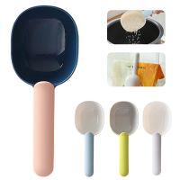 ¤ New Rice Spoon Scoop Ice Grain Shovel Coffee Beans Flour Spoon Bag Clip Pet Cat Dog Food Scoop Measuring Home Kitchen Storage