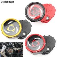 Racing Clear Clutch Cover Sp Retainer  Engine Clutch Pressure Plate Kit For Ducati Xdiavel X Diavel All Year Black