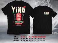 เสื้อแบรนด์ร้าน YINGRACING แบบเรืองแสง  มี 2 สีขาว กับ ดำ   ส่งฟรีทุกออเดอร์ ?หล่อๆ ของแทร่แปดริ้ว #อภิชาติฟาร์มไข่ไก่