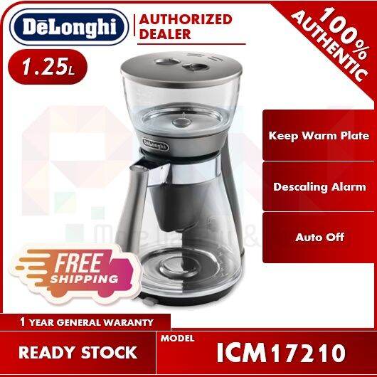 DeLonghi Clessidra Pour Over Drip Coffee Machine / Coffee Maker ICM17210 Lazada