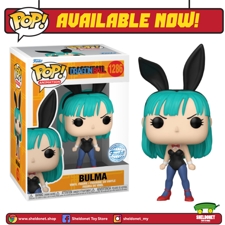 Funko Pop Animation Dragonball Bulma Bunny Exclusive Lazada