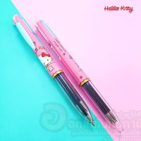 ปากกา Hello Kitty ปากกาลูกลื่น แบบกด 4in1 ลายลิขสิทธิ์ รุ่น KT-5211 ขนาด 0.7mm จำนวน 1แท่ง พร้อมส่ง ในไทย
