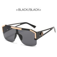 【CC】✾◘  New Luxury Oversized Men Sunglasses Brand Designer Glasses Fashion Gradient Shades