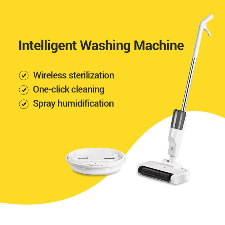 Wireless automatic sweeping and mopping allinone machine Smart household suction, mopping and