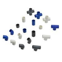 【CW】PVC Water Supply Fitting Tee Cross Straight Elbow Equal Connector Inner Diameter 20mm Plastic Joint Irrigation Adapter 1 Pc