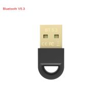 BT 5.3 BT 5.3 USB ตัวแปลงบลูทูธบลูทูธ5.3อะแดปเตอร์สำหรับพีซีแล็ปท็อปลำโพงไร้สายตัวรับสัญญาณเสียงเมาส์แป้นพิมพ์ USB อะแดปเตอร์ USB