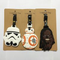 jiangqushuangyangde Star Wars soft rubber white soldier cartoon animes boarding pass แท็กกระเป๋าเดินทาง แท็กกระเป๋า กระเป๋าเดินทาง ป้ายห้อยกระเป๋า ป้ายห้อยกระเป๋าเดินท