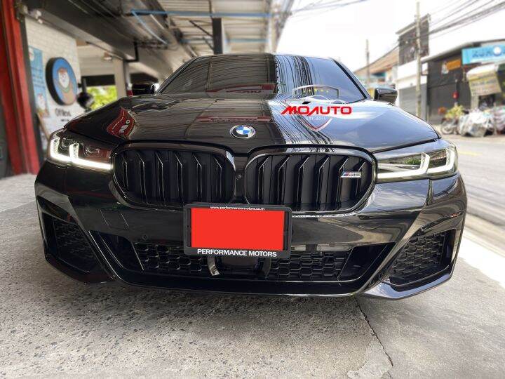 กระจังหน้าดำเงา-ซี่คู่-m5-bmw-g30-lci