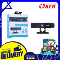 กล้องเว็บแคม OKER A455 Web Camera กล้องเว็บแคม ความละเอียด FULL HD 1080p-30fps Fix Focus