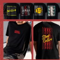 Street T-shirt Unisex เสื้อยืด แนวสตรีท ใส่ได้ทุกเพศ Street culture set Cotton 100%