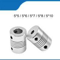 D19xL25 5MM 4PCS Sell Hot High Quality Aluminium Flexible Jaw Shaft Coupling For Stepper Motor Shaft Couplings 3D Printer