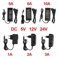 Power Supply Adapter DC 5V 12V 24V Lighting Transformer 1A 2A 3A 5A 6A 8A 10A AC100V-240V Converter Charger For LED Strip CCTV