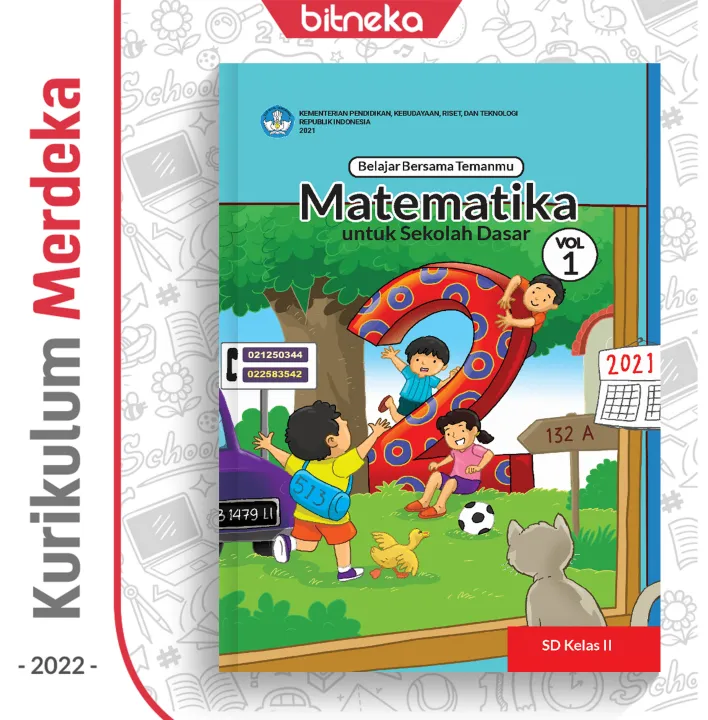 Buku Belajar Bersama Temanmu : Matematika SD/MI Kelas 2 Vol 1 Kurikulum ...