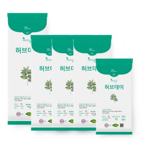 [Atomy] Herbday Sanitary Pad & Panty Liner X 2 PACK Atomy Herb Day