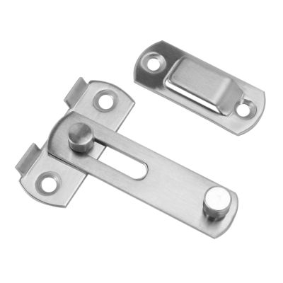 【LZ】✈  Stainless Steel Hasp Latch Lock Sliding Door Simple Convenience Window Cabinet Locks For Home Hotel Door Security
