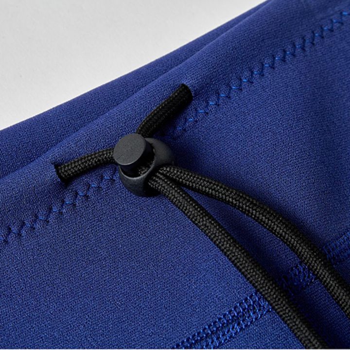 กางเกงดำน้ำนีโอพรีนสำหรับผู้ชาย2มม-กางเกงขายาวแบบผ่าให้ความอบอุ่นสำหรับว่ายน้ำเซิร์ฟกีฬาพายเรือมอเตอร์โบ๊ท2023ร้อน