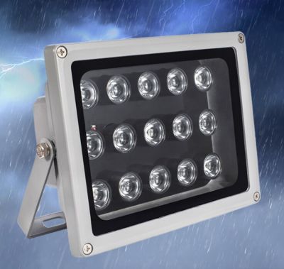 【2023】 yawowe 940nm DC12V 15Pcs Big Power IR LEDs Night Vision Illuminatoring CCTV Fill For Security Cameras Equipment