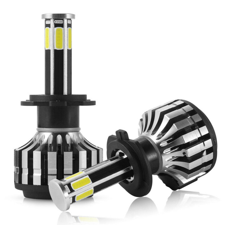 2-pcs-4300k-car-headlight-h7-led-h4-led-h1-h11-h8-h13-9006-9007-55w-8000k-12v-headlamp-cob-high-low-hilo-beam-fog-light-bulbs