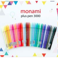 (Wowwww++) ปากกาสีน้ำ Plus Pen 3000 ชุด 12 / 24 / 36 สี MONAMI ราคาถูก ปากกา เมจิก ปากกา ไฮ ไล ท์ ปากกาหมึกซึม ปากกา ไวท์ บอร์ด
