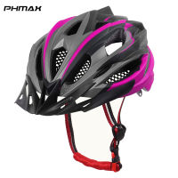 2021PHMAX Bicycle Helmet MTB Road Bike Cycling Helmet Ultralight EPS+PC Cover 2021 Integrally-mold Cycling Helmet Cycling Safety Cap