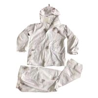 Outdoor Winter Camouflage Clothing Suit Hunting Ghillie Suit Waterproof Rain Poncho Snow Raincoat Jacket