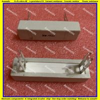 ☞ 3pcs/lot 30W 26 ohm /- 5 Horizontal cement resistor 30W26ΩJ 30W26R 30W26RJ Cement resistance 30W 26R Ceramic resistor plug-in