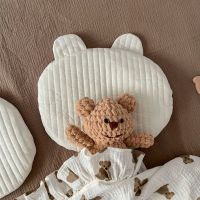 ZZOOI Newborn Baby Pillow Soft Cartoon Bear Rabbit Cotton Pillows