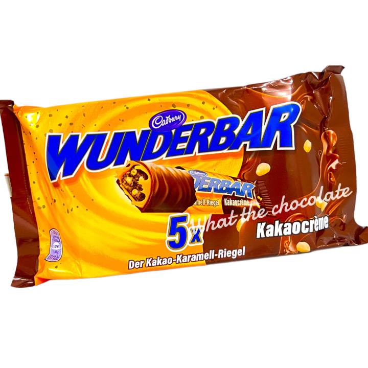 wunderbar-คาราเมลช็อคโกแลตบาร์-ผสมครั้นซ์ชี่