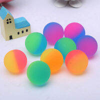 Pinball Bicolor Frosted Ball Childrens Outdoor Toys Wholesale Ball Elastic Q0Y1