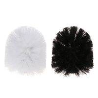 Universal Replacement Toilet Brush Head Holder White Black Clean Spare Tools Toiletbors Home Bathroom Accessories