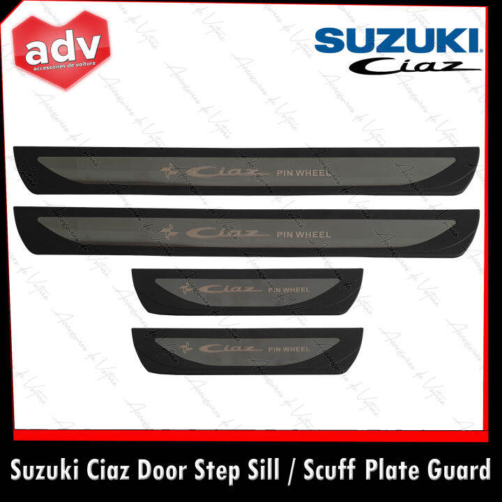 Suzuki Ciaz 20162021 Door Step Sill / Scuff Plate Guard Lazada PH