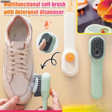 Multifunctional Liquid Shoe Brush, 2023 Upgrade Liquid Adding Soft