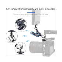 Convenient Camera Arm Gimbal Bracket Camera Hand Crab Clamp Portable Aluminum Alloy