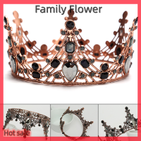 Family Flower Flash Sale MINI Retro Black tiaras ครอบฟันเค้ก Topper ตกแต่งปาร์ตี้วันเกิดอุปทาน