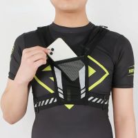 Reflective Running Backpack Universal Lightweight Sport Running Vest Mobile Phone Cards Bag For Jogging Fitness Male Female Vest