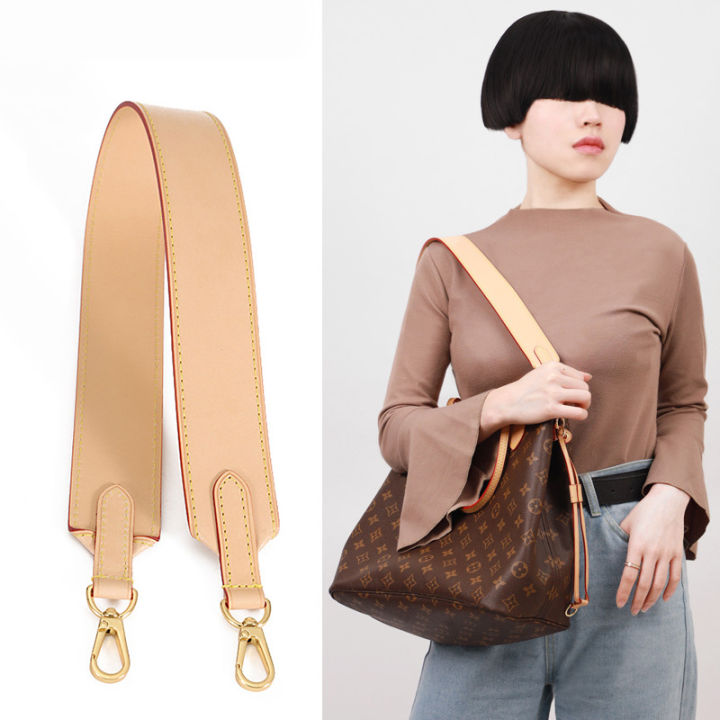 WUTA Bag Strap For LV Neverfull Handle Straps Handbag Crossbody Underarm Short  Shoulder Belts Geunnie Leather Bag Accessories - AliExpress