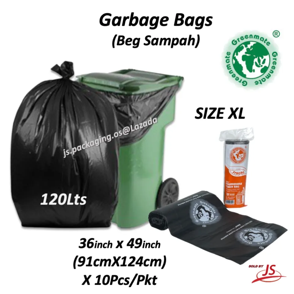 Small Garbage Bag 47cm x 55cm Malaysia - TheWwarehouse